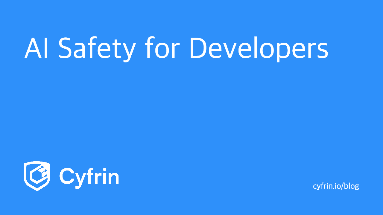 AI Safety for Developers