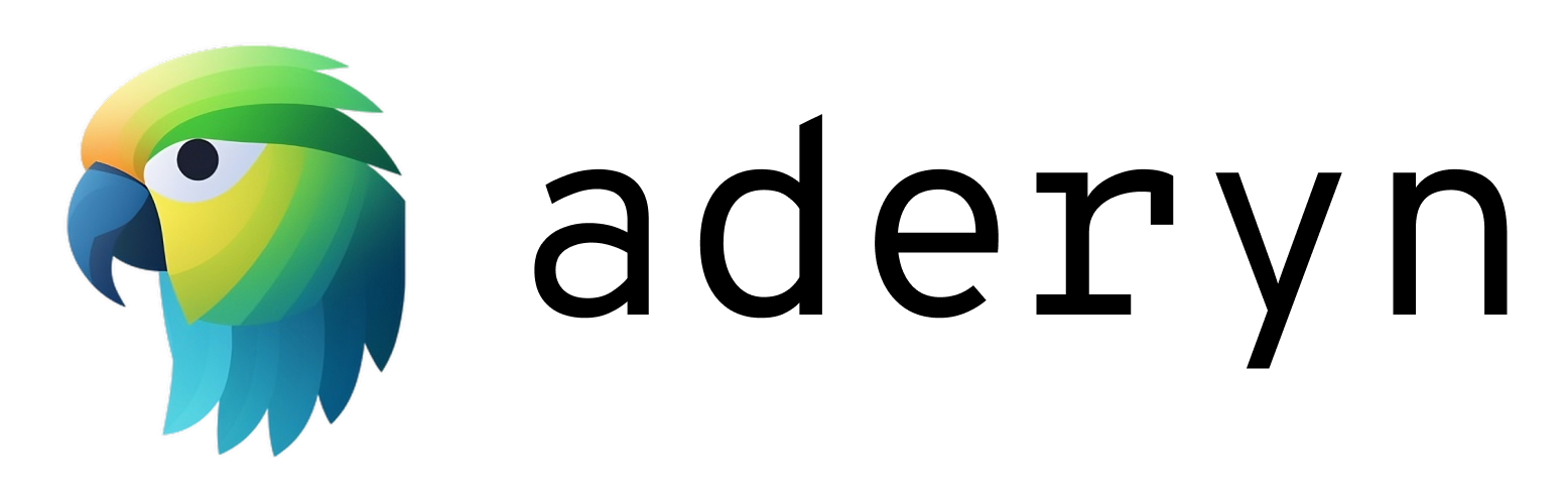 Logo and wordmark of static analyzer Aderyn.
