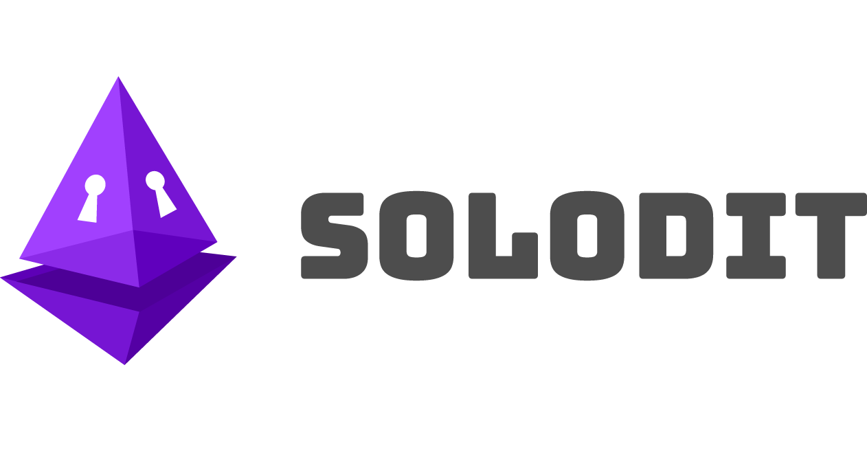 Solodit logo and word mark