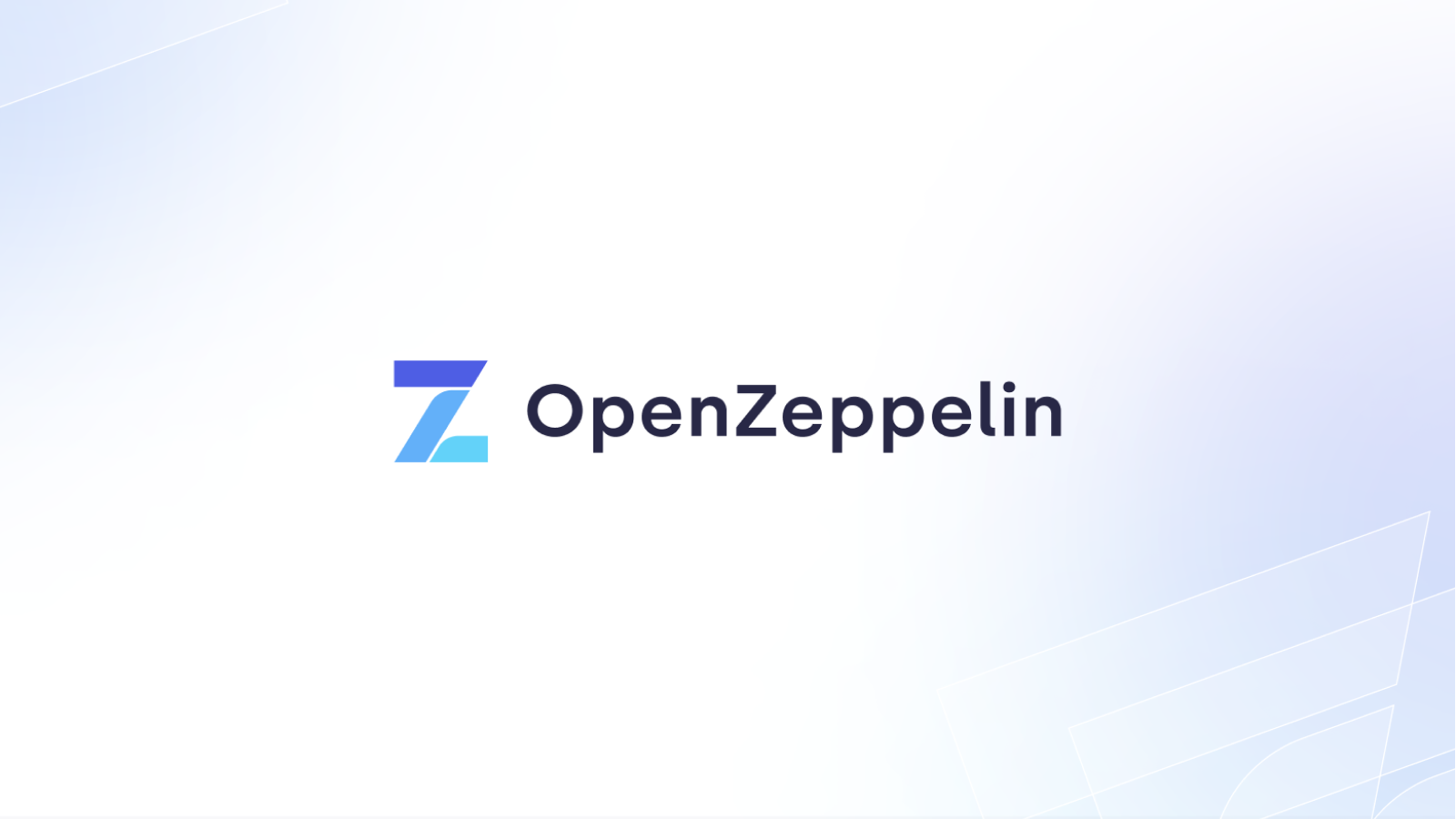 OpenZeppelin logo on a semi-textured background.