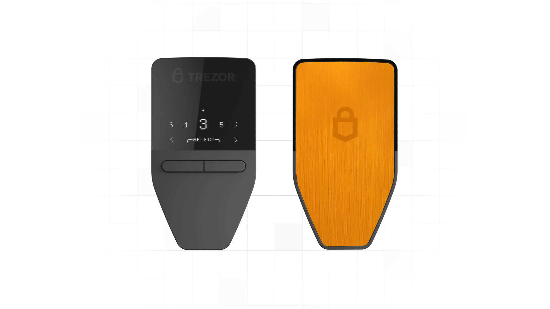 Image of Trezor a web3 cold storage crypto hardware wallet